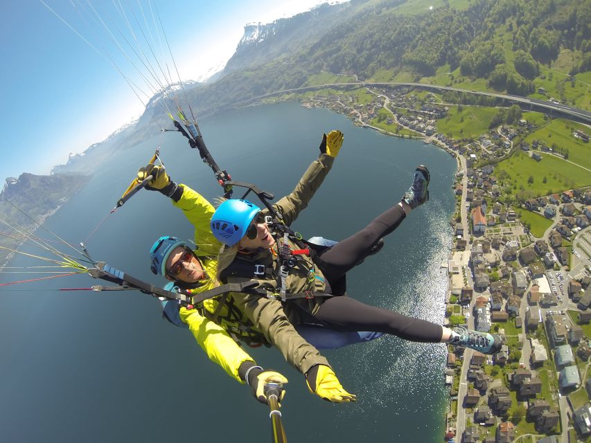 1 lucerne tandem paragliding flight Lucerne: Tandem-Paragliding Flight
