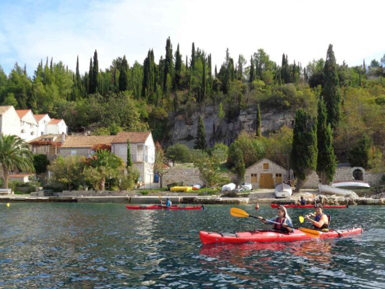 Lumbarda: Half-Day Kayaking and History Tour