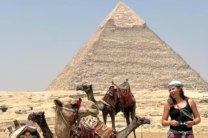 Luxury 4 Hours Private Giza Pyramids ,Sphinx ,Lunch & Camel Ride