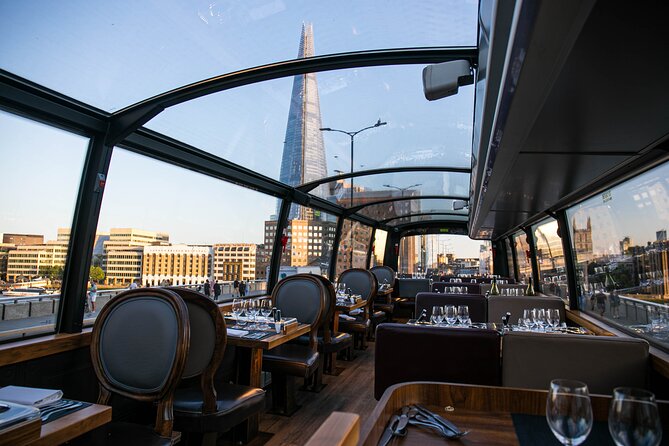 Luxury 6 Course Bus Dining Experience Through London