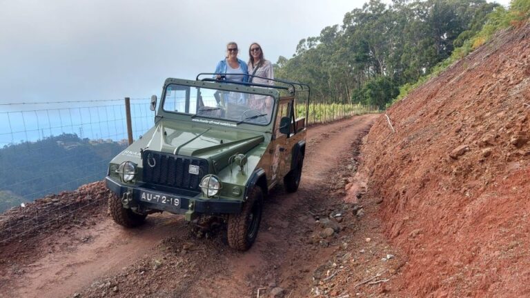 Madeira: 4 Hours Classic Jeep Tour in Central Madeira