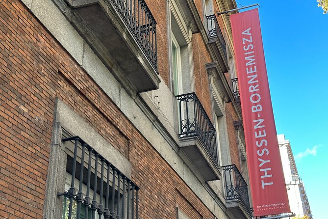 Madrid Thyssen Bornemisza Museum Private Guided Tour