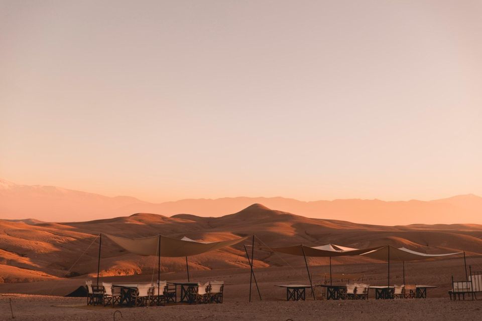 1 magical dinner in desert marrakech camel ride at sunset Magical Dinner in Desert Marrakech & Camel Ride at Sunset