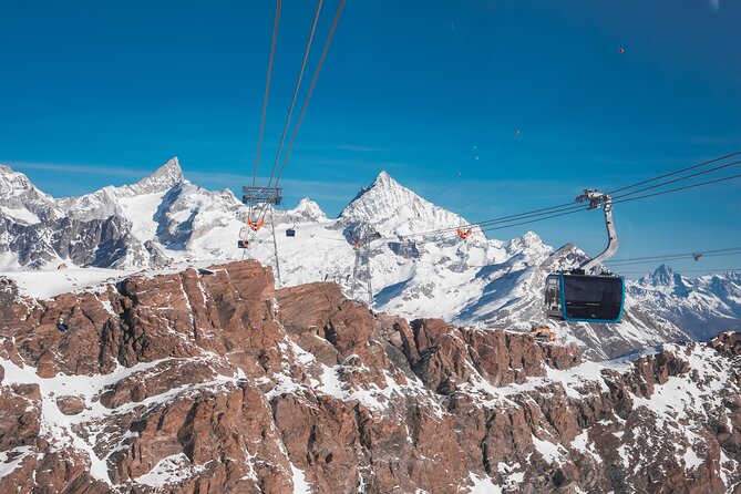 Majestic Matterhorn: Zermatt to Glacier Paradise Cableway Ticket