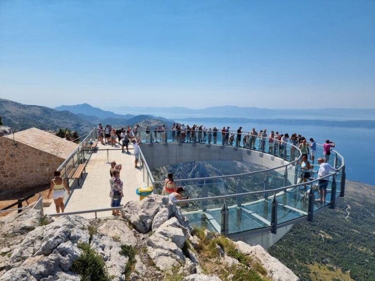 Makarska: Skywalk Biokovo Panorama Tour by a Tuk Tuk