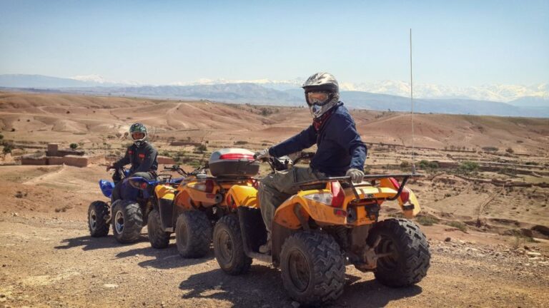 Marrakech: 3-Hour Quad Bike Adventure