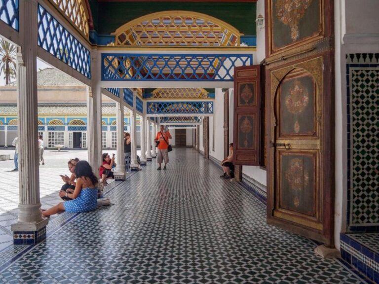 Marrakech Bahia Palace Walking Guided Tour