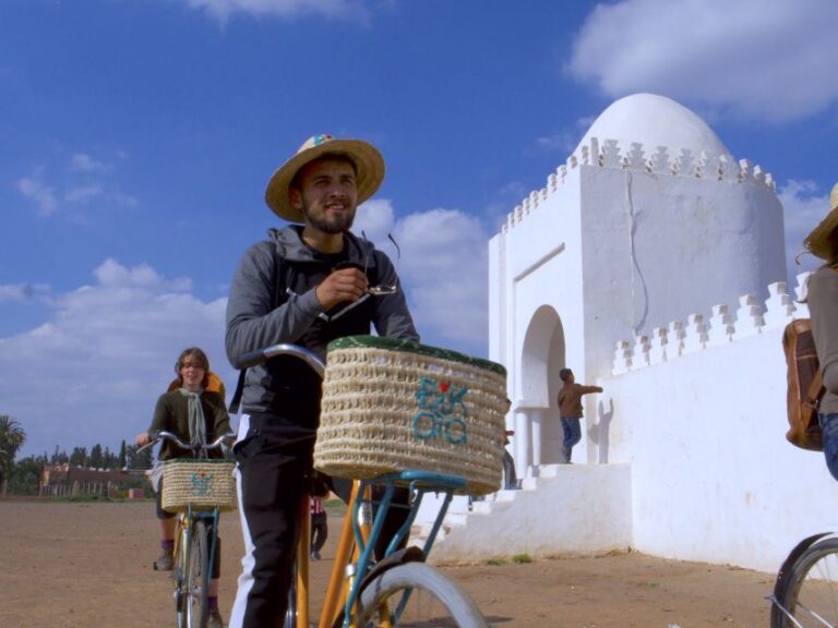 Marrakech: Cultural Bicycle Tour With Pastry and Tea