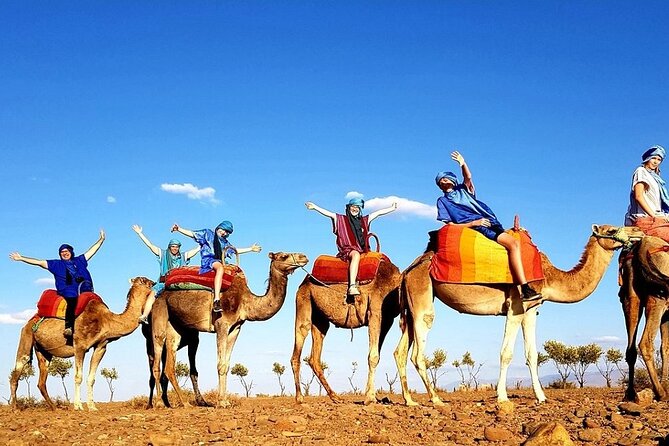 Marrakech Day Tour to the Atlas Mountains & Camel Ride Three Valleys, Waterfalls