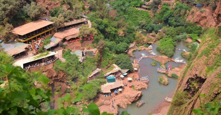 Marrakech :Day Trip To Ouzoud Waterfalls Including Boat Ride