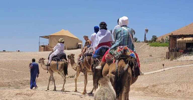 Marrakech Desert: Camel Riding, Dinner With Music & Show