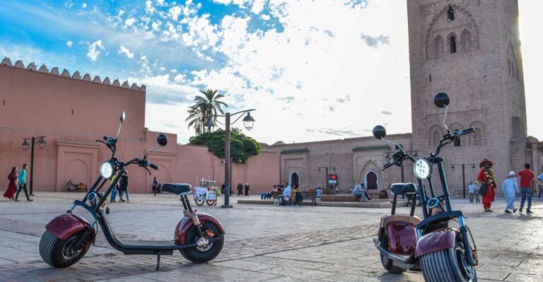 Marrakech: EcoScooter City Tour