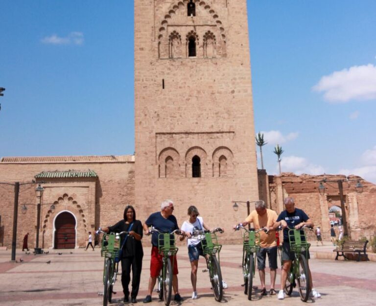Marrakech : Electric Bicycle City Tour