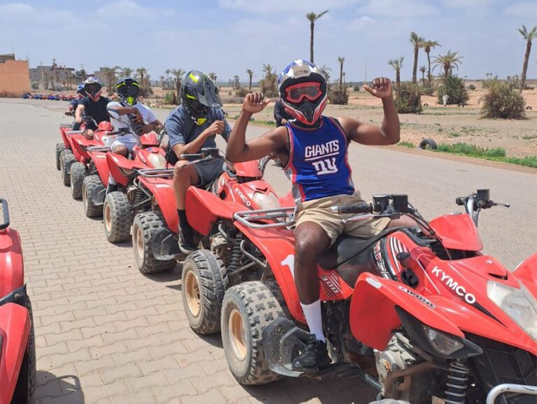 Marrakech: Guided Quad Bike and Camel Ride Tour With Tea