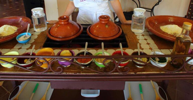 Marrakech: Half-Day Moroccan Cooking Class With Transfers