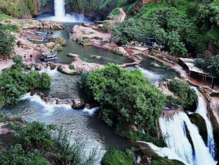 Marrakech: Ouzoud Waterfalls and Boat Ride Guided Day