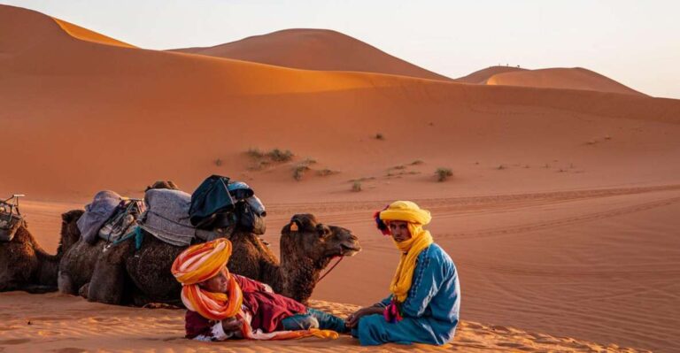 Marrakech: Private 3 Days Trip To Merzouga Desert With Food