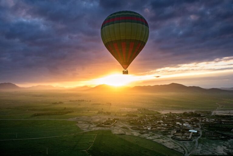 Marrakech: Private Section VIP Hot Air Balloon Flight