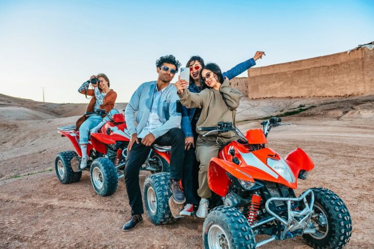 Marrakech: Quad Bike Tour to Palm Oasis and Jbilat Desert