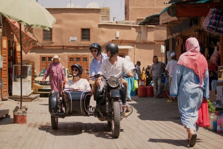 Marrakech: Vintage Sidecar Ride With Local Insights
