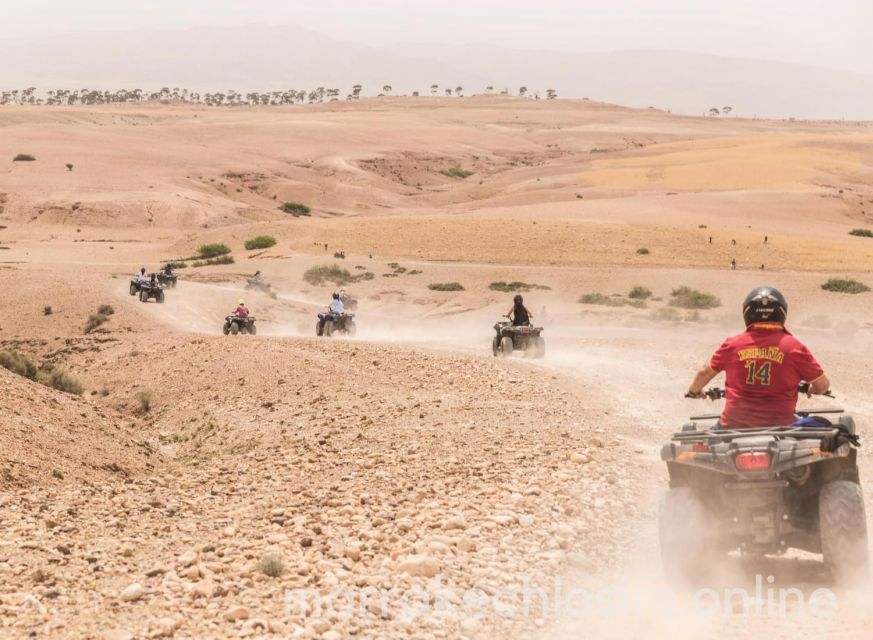 1 marrakesh private agafay desert quad bike tour with tea Marrakesh: Private Agafay Desert Quad Bike Tour With Tea