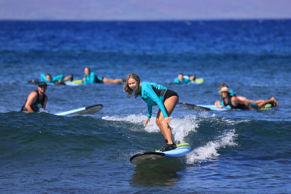 1 maui group surf lesson Maui: Group Surf Lesson