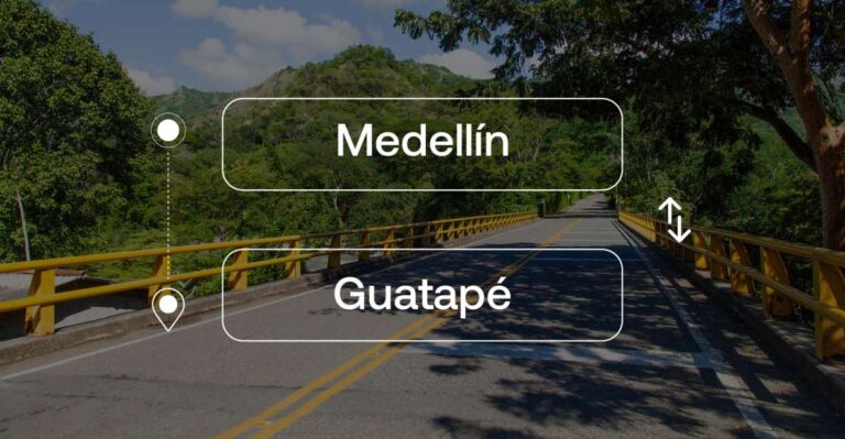 Medellín to or From Guatapé Private Transfer