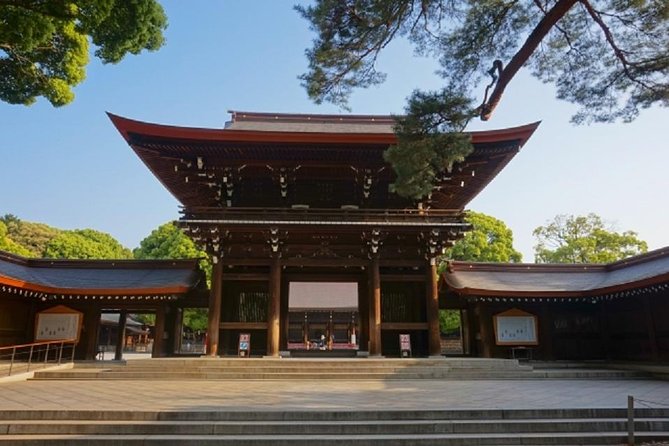 Meiji Jingu Shrine Half-Day Tour by Public Transportation
