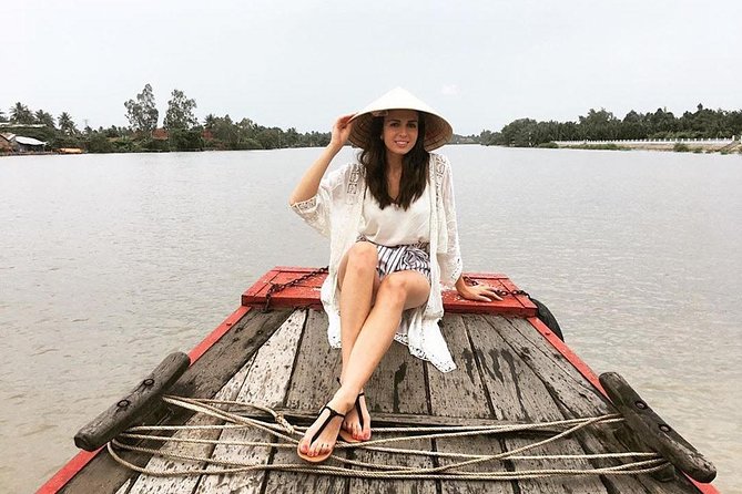 Mekong Delta Guided Tour to Vinh Trang Pagoda and Coconut Land