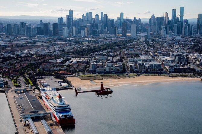 1 melbourne city brighton beach boxes helicopter tour Melbourne City & Brighton Beach Boxes Helicopter Tour
