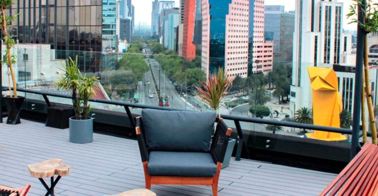 Mexico City: Panoramic Views Rooftop Terraces Guided Tour