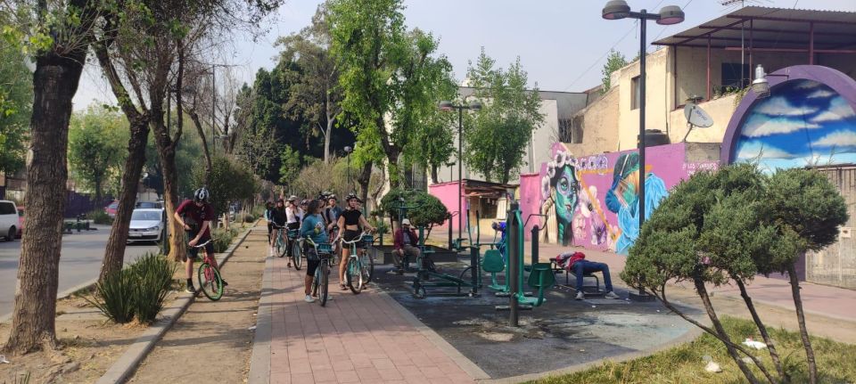1 mexico city street art bike tour with snack Mexico City: Street Art Bike Tour With Snack