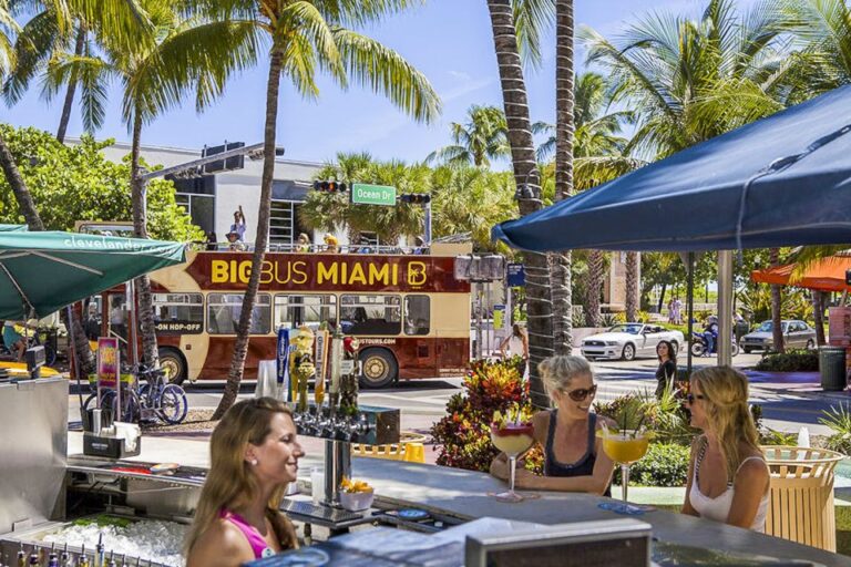 Miami: Open-Top Bus Tour, Biscayne Bay Cruise, & Everglades