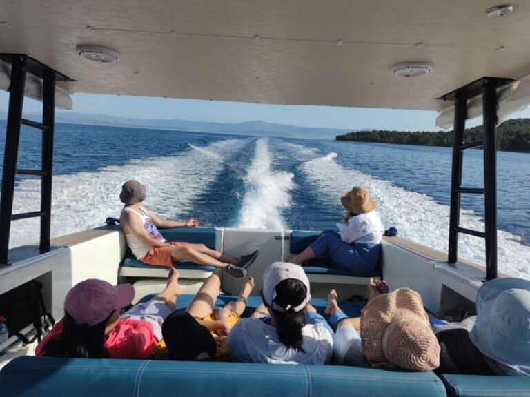 Milna: Boat Trip to Bol and the Hidden Bays of Brac Island