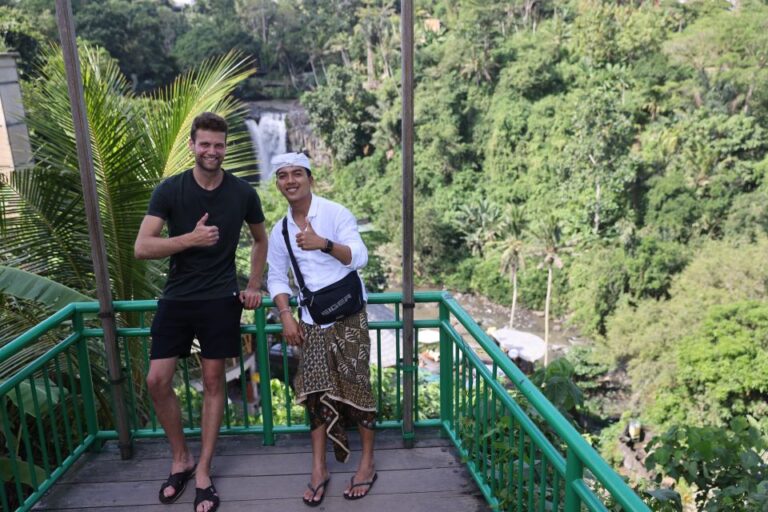 Monkey Forest, Temple, Waterfall & Rice Terrace in Ubud Tour