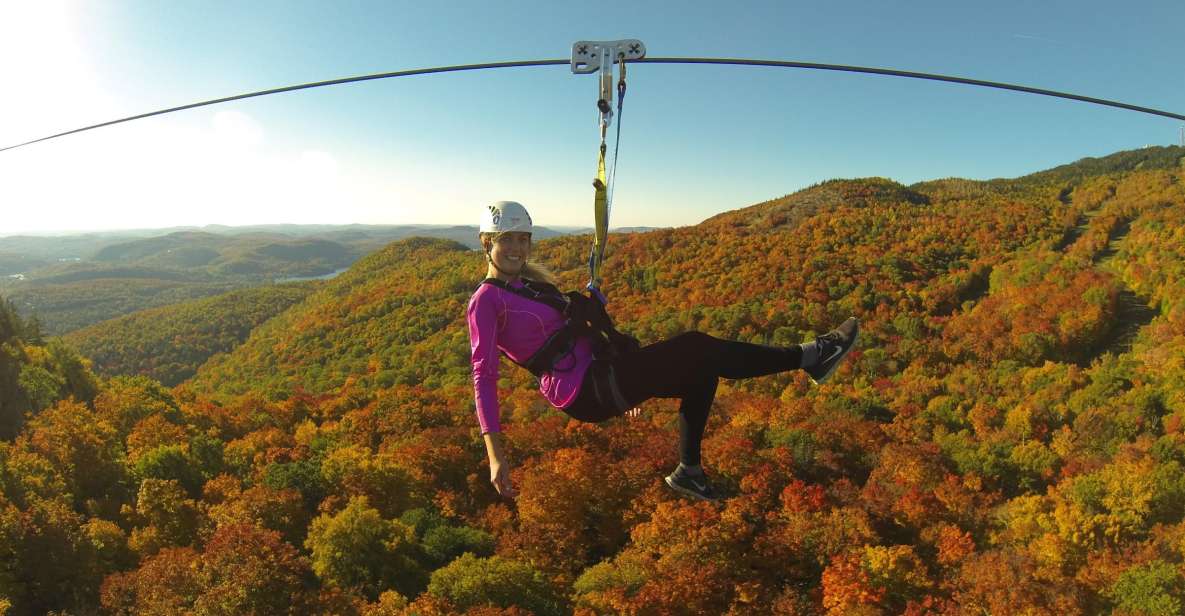 Mont Tremblant: 3-Hour Zip Line Experience