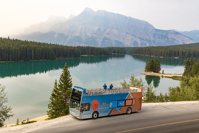 1 moraine lake louise hop on off open top double decker shuttle Moraine & Lake Louise Hop On / Off Open-Top Double Decker Shuttle Explorer