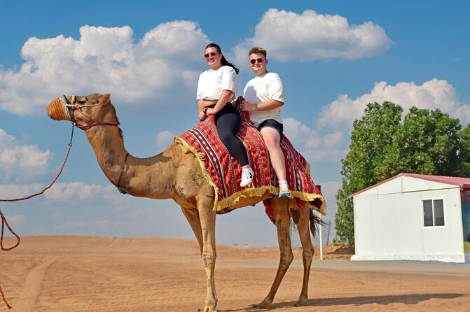 Morning Desert Safari Quad-Bike Camel Ride Sand Surfing in Dubai