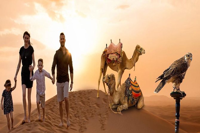 Morning Desert Safari Tour With Dune Bashing, Sand Boarding, Camel Ride