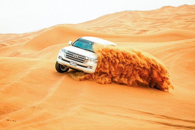 Morning Desert Safari With Camel Ride & Sand Boarding