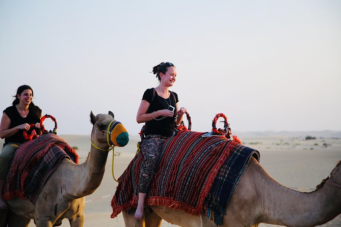 Morning Desert Safari With Camel Ride & Sand Skiing Private Tours