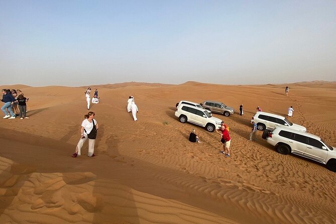 1 morning desert safari with dune bashing camel ride sand board quad biking Morning Desert Safari With Dune Bashing, Camel Ride, Sand Board & Quad Biking