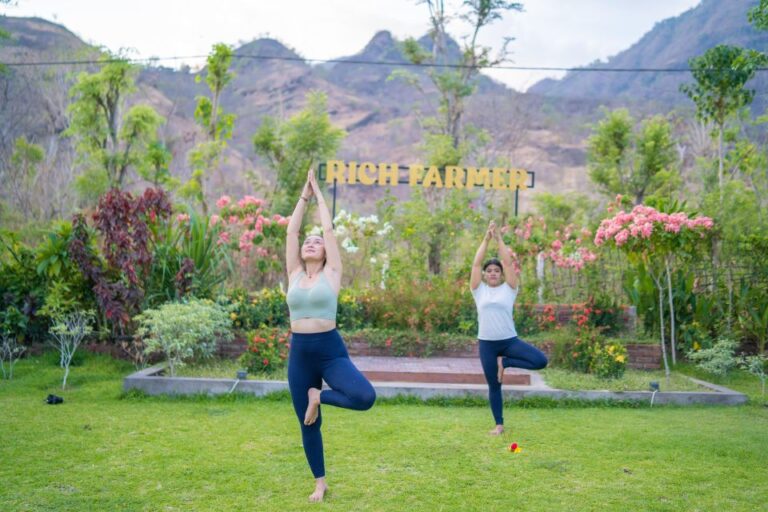 Morning Yoga Class at Rich Farmer Eco House & Yoga