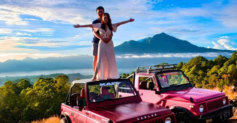 Mount Batur Sunrise 4WD Jeep Tour With Hot Springs