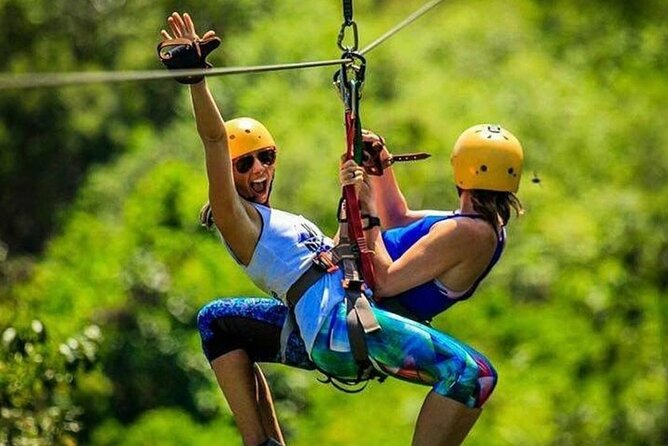 Mountain and Ocean View Waterfall Zipline Tour in Jaco Tractor Jungle Tour - Inclusions and Cancellation Policy