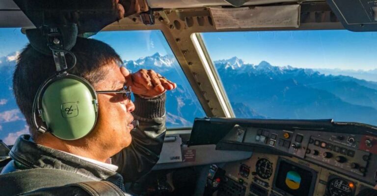 Mountain Everest Scenic Flight With Airport Transfer