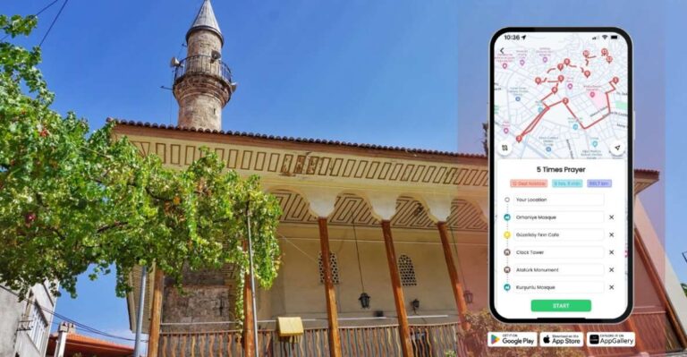 Muğla: 5 Times Prayer With GeziBilen Digital Audio Guide