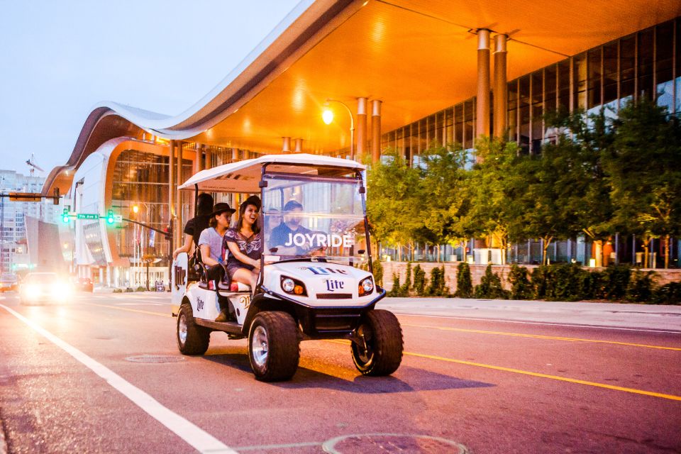 Nashville: 2-Hour Golf Cart Bar Crawl Tour - Inclusions and Exclusions