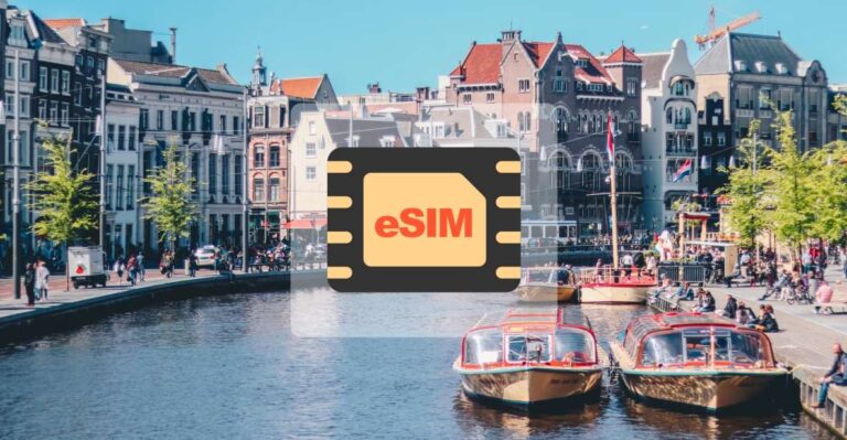 Netherlands: Europe Esim Mobile Data Plan