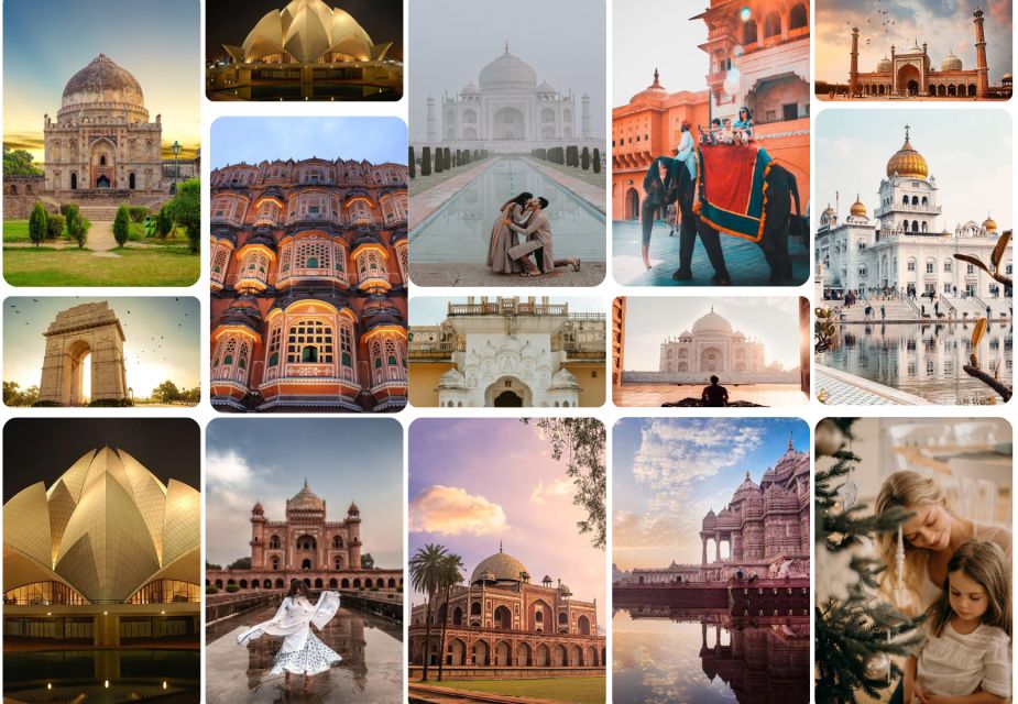 New Delhi-Agra-Jaipur All Manument Attraction Entry Tickets - Entry Options